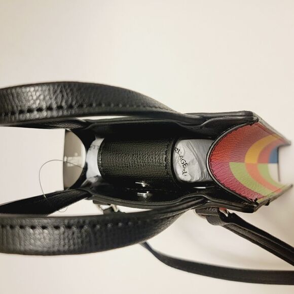 Karl Lagerfield Colorblock Top Handle Crossbody Multi Colored Bag NWT - Picture 7 of 10